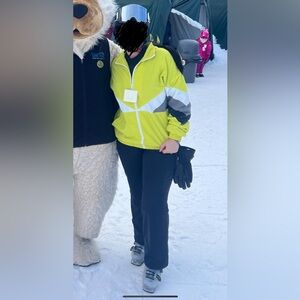 Neon Yellow (chartreuse) Primark Wind Breaker